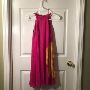 Express pink dress
